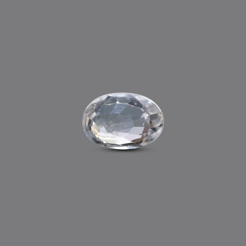 White Zircon - 4.3 Carat