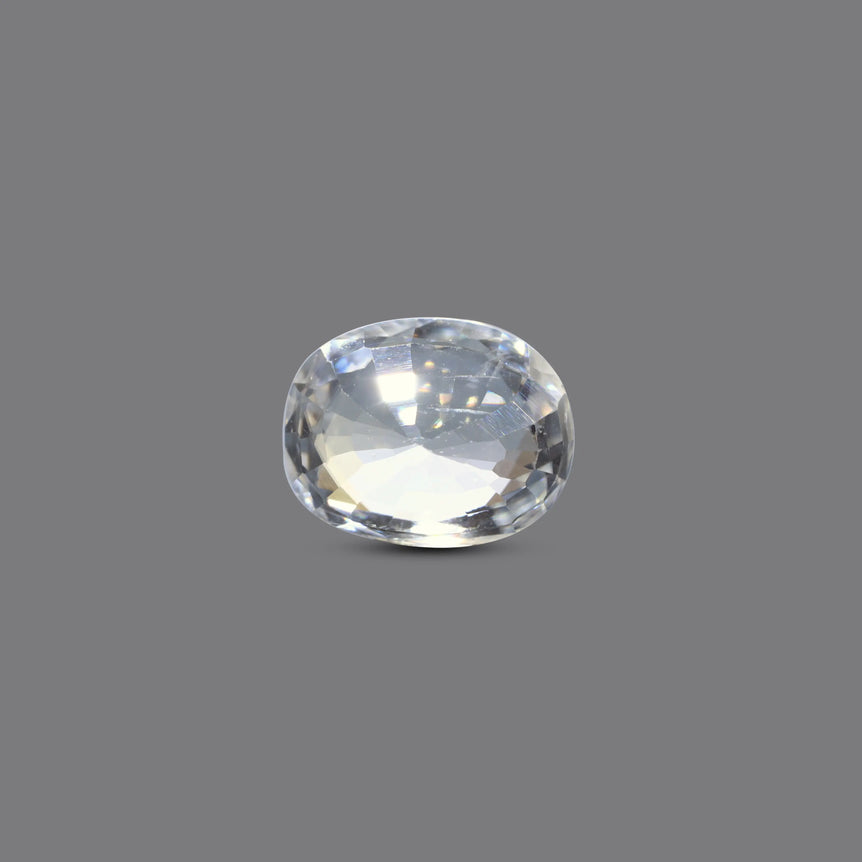 White Zircon - 4.4 Carat