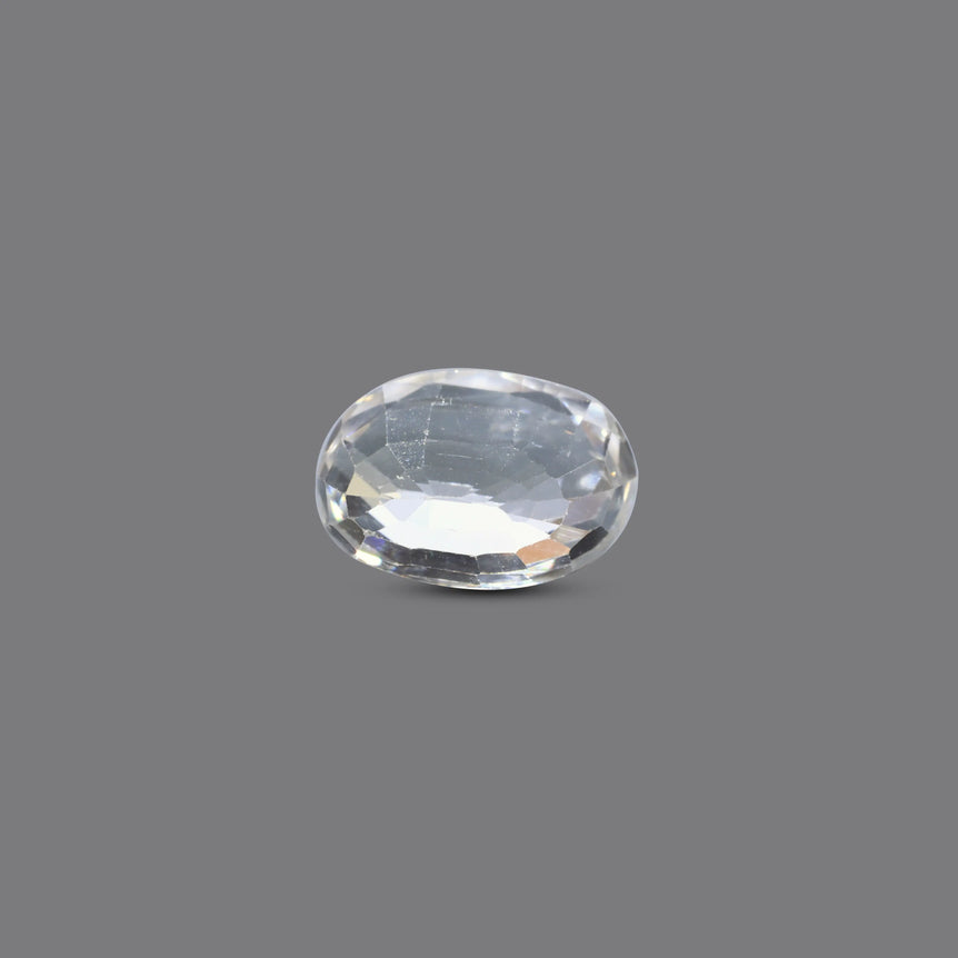 White Zircon - 4.45 Carat