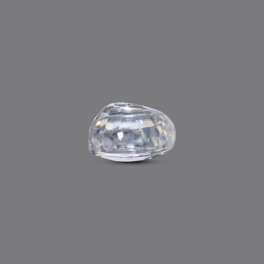 White Zircon - 4.1 Carat