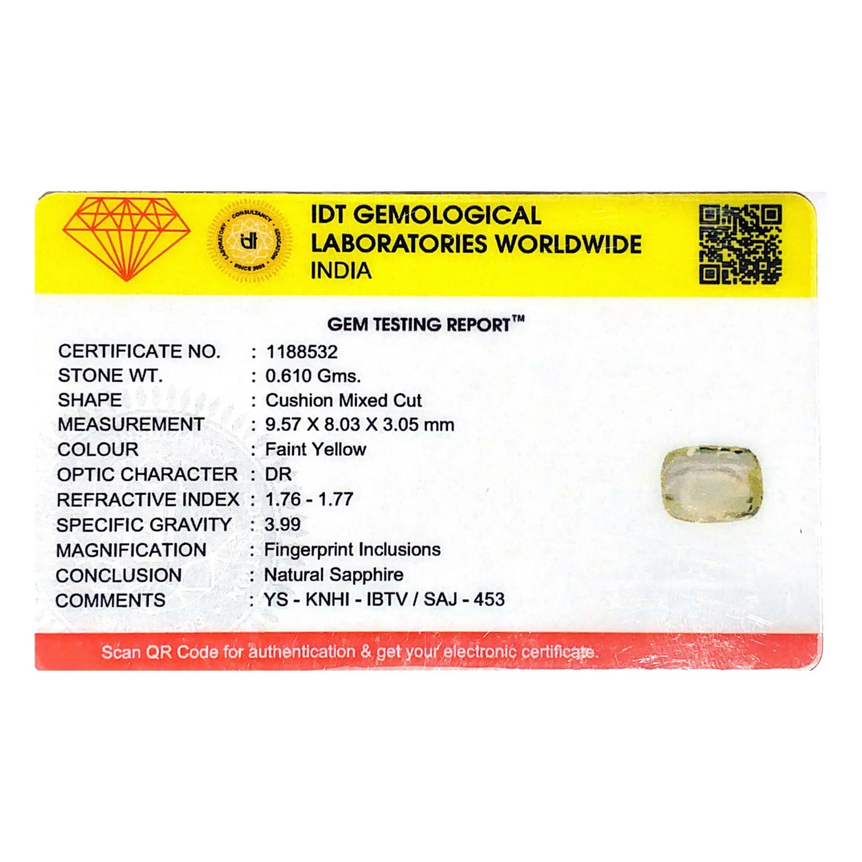 White Sapphire - 3.05 Carat