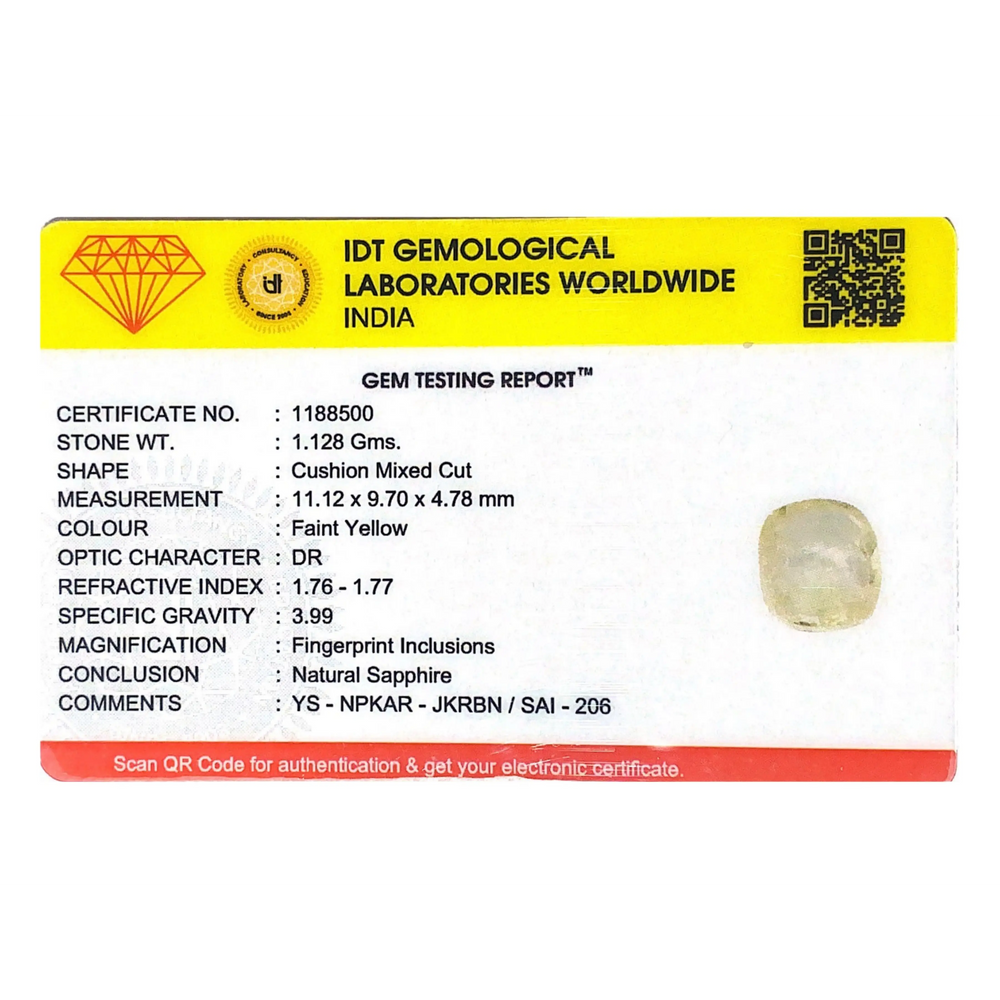 White Sapphire - 5.64 Carat