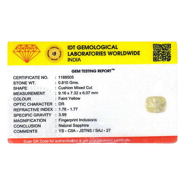 White Sapphire - 4.05 Carat