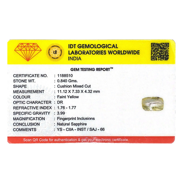 White Sapphire - 4.2 Carat