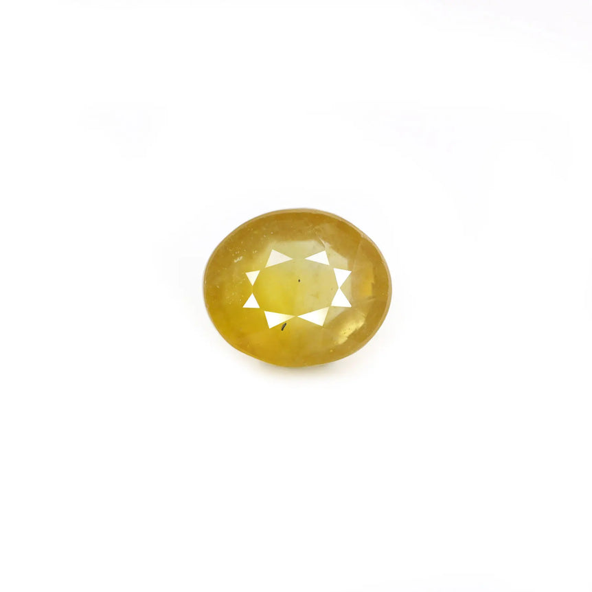Yellow Sapphire - 7.48 Carat - Pramogh