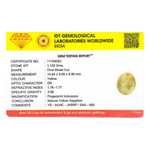 Yellow Sapphire - 5.6 Carat
