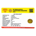 Yellow Sapphire - 5.15 Carat