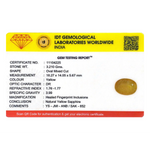 Yellow Sapphire - 16.05 Carat