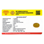 Yellow Sapphire - 7.25 Carat