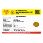 Yellow Sapphire - 7.2 Carat