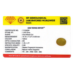 Yellow Sapphire - 9.55 Carat