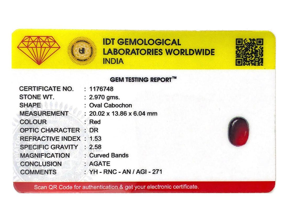 Yemeni Aqeeq - 14.85 Carat - Pramogh