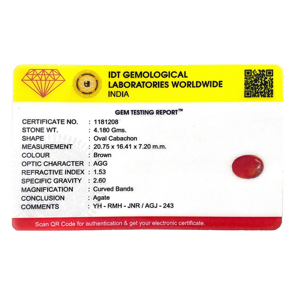 Yemeni Aqeeq - 20.9 Carat - Pramogh