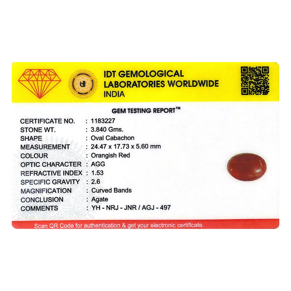 Yemeni Aqeeq - 19.2 Carat - Pramogh