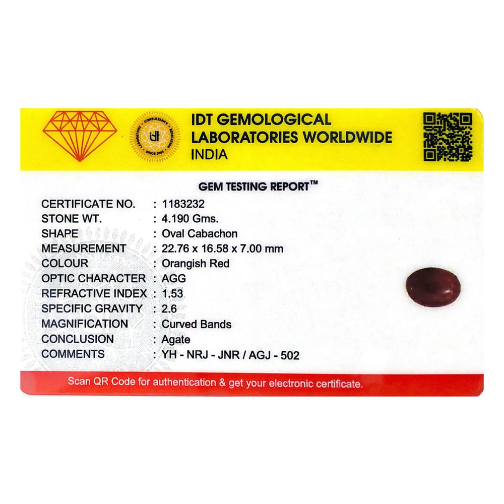Yemeni Aqeeq - 20.95 Carat - Pramogh