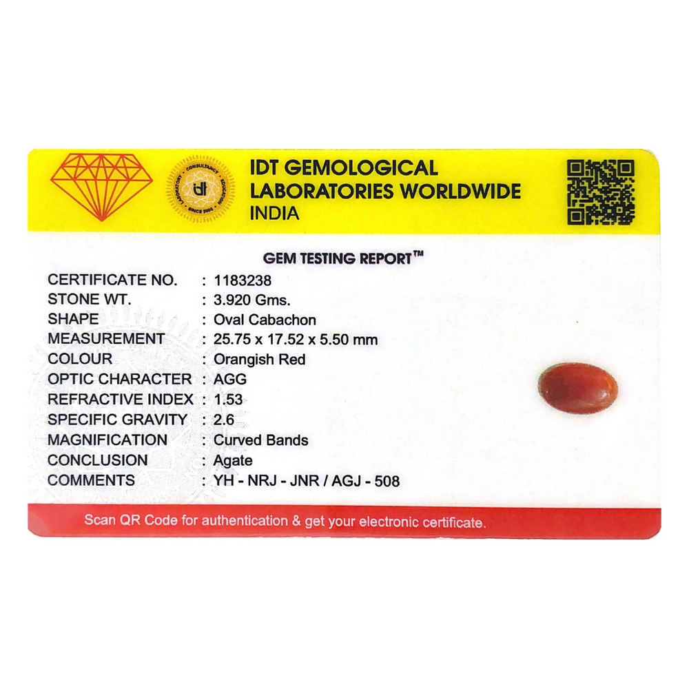 Yemeni Aqeeq - 19.6 Carat - Pramogh