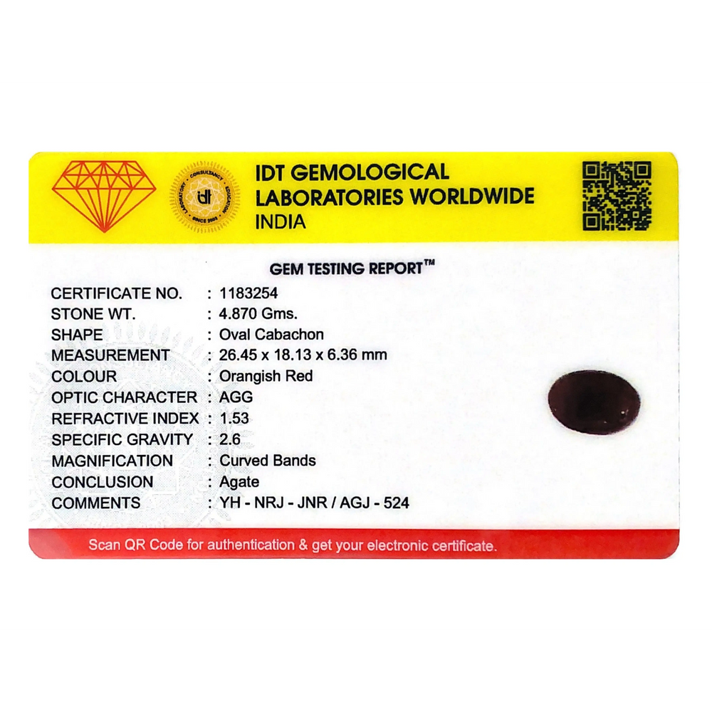 Yemeni Aqeeq - 24.35 Carat - Pramogh
