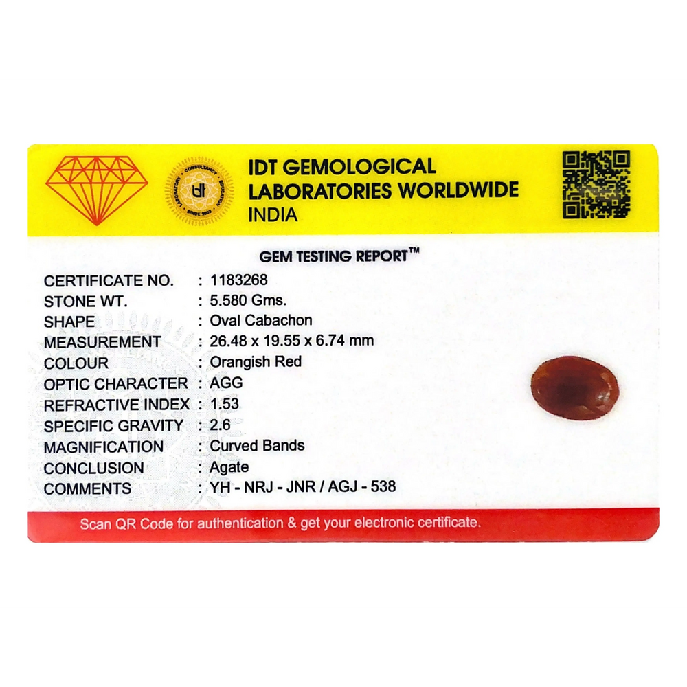 Yemeni Aqeeq - 27.9 Carat - Pramogh