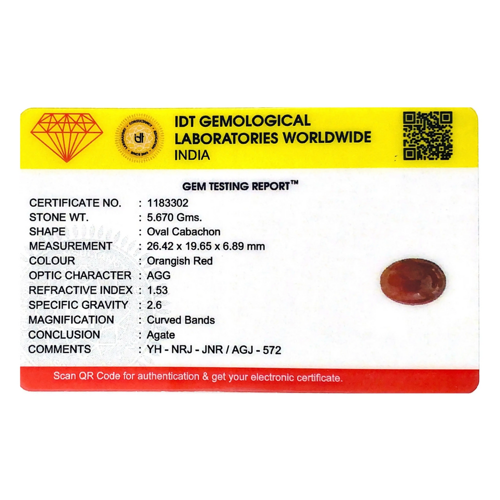 Yemeni Aqeeq - 28.35 Carat - Pramogh