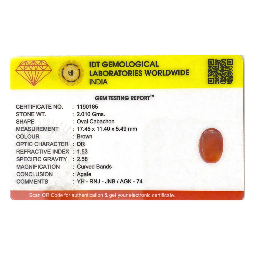 Yemeni Aqeeq - 10.05 Carat - Pramogh