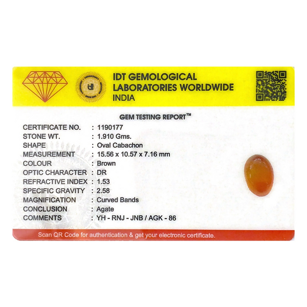 Yemeni Aqeeq - 9.55 Carat
