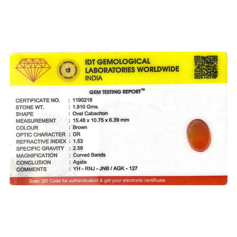 Yemeni Aqeeq - 9.55 Carat