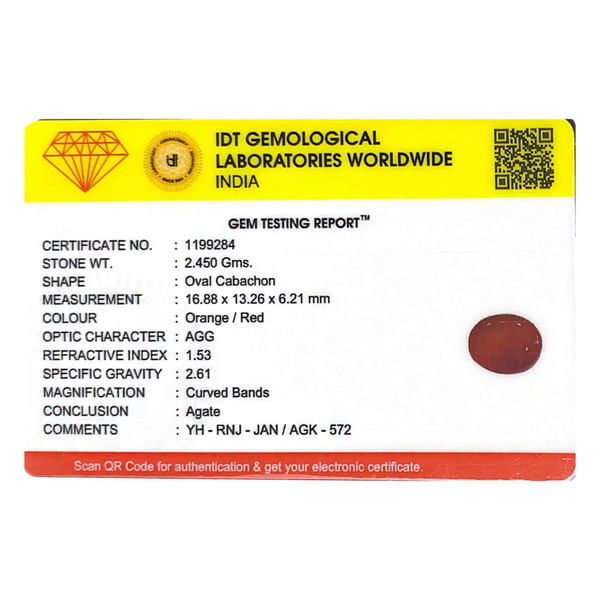 Yemeni Aqeeq - 12.25 Carat