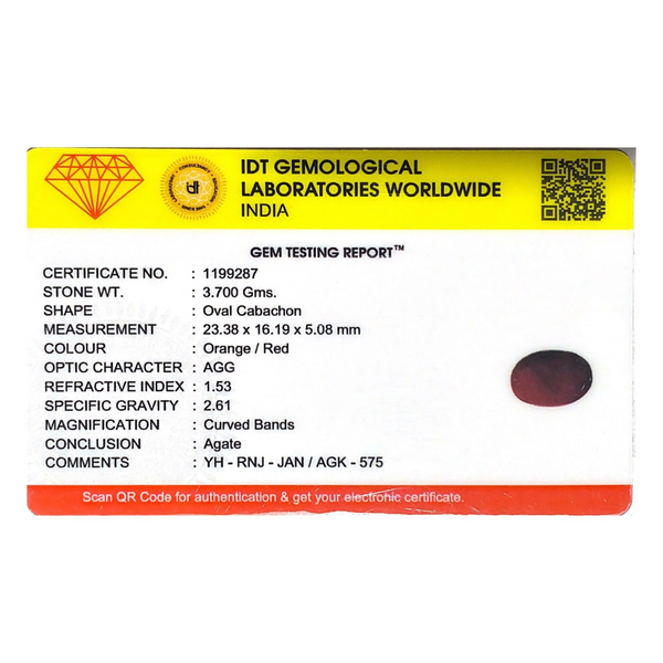 Yemeni Aqeeq - 18.5 Carat