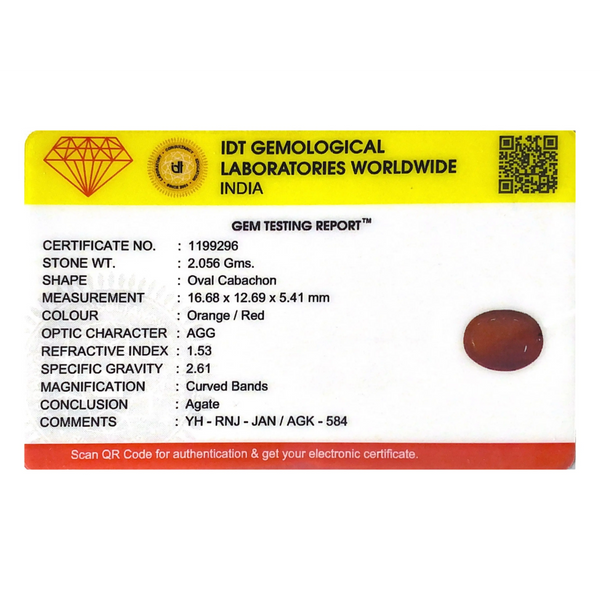Yemeni Aqeeq - 10.28 Carat
