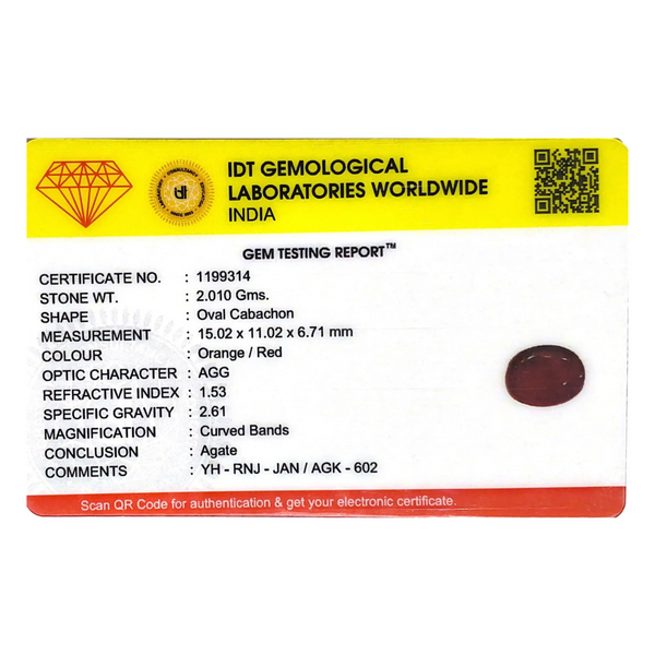 Yemeni Aqeeq - 10.05 Carat