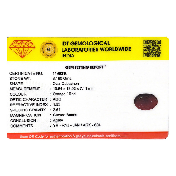 Yemeni Aqeeq - 15.95 Carat