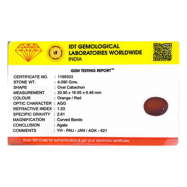 Yemeni Aqeeq - 20.45 Carat