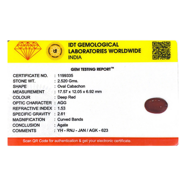 Yemeni Aqeeq - 12.6 Carat
