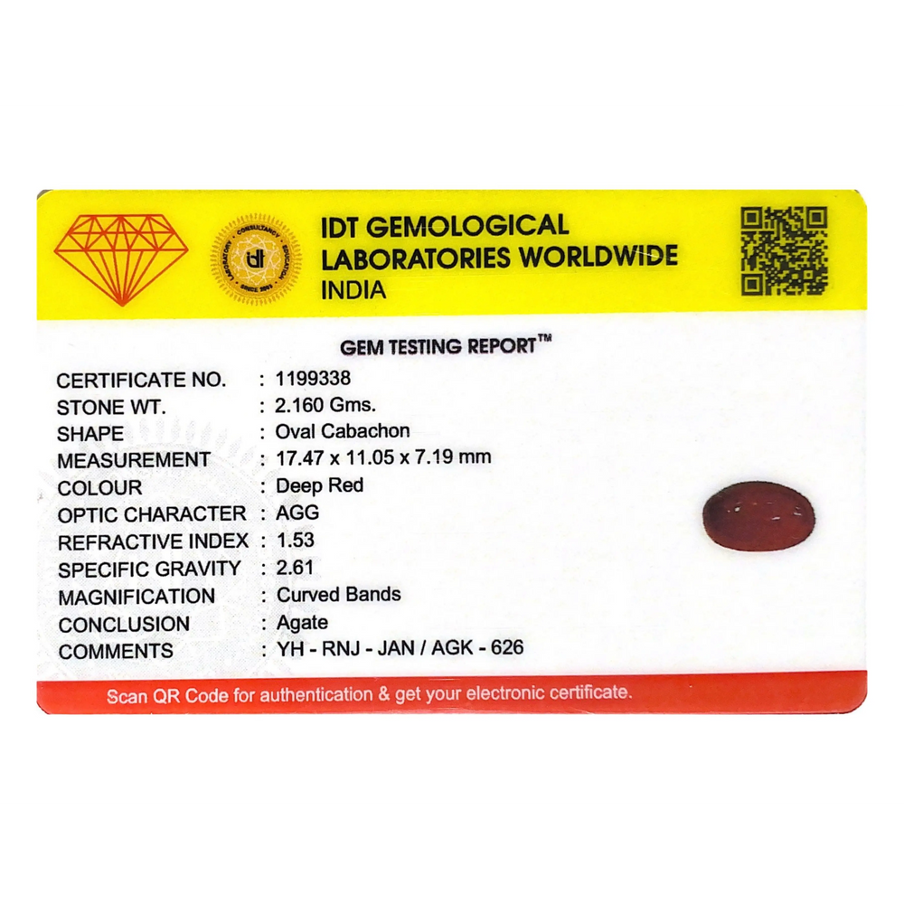 Yemeni Aqeeq - 10.8 Carat