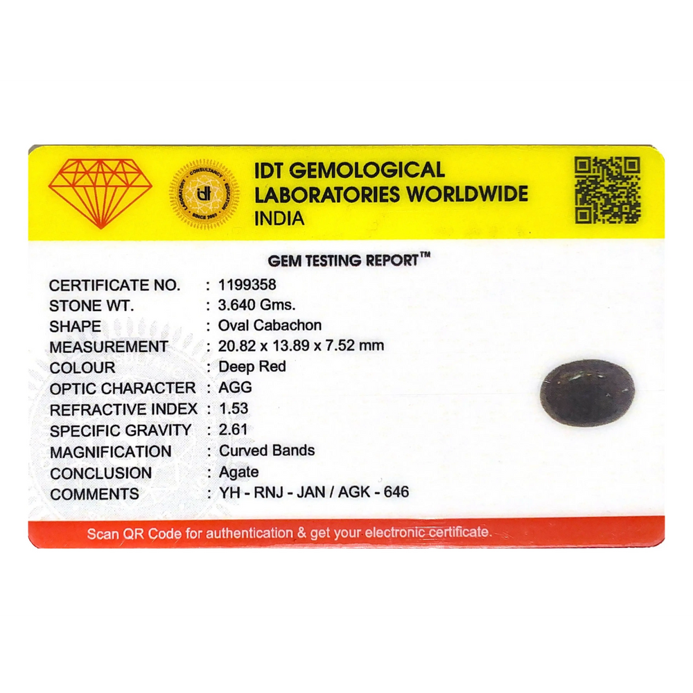 Yemeni Aqeeq - 18.2 Carat