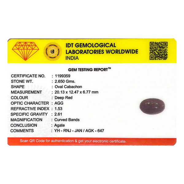 Yemeni Aqeeq - 13.25 Carat