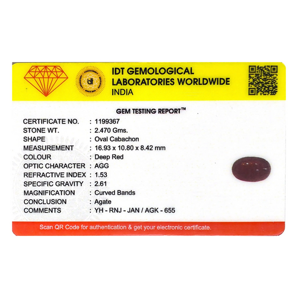 Yemeni Aqeeq - 12.35 Carat