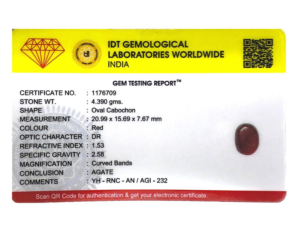 Yemeni Aqeeq - 21.95 Carat - Pramogh