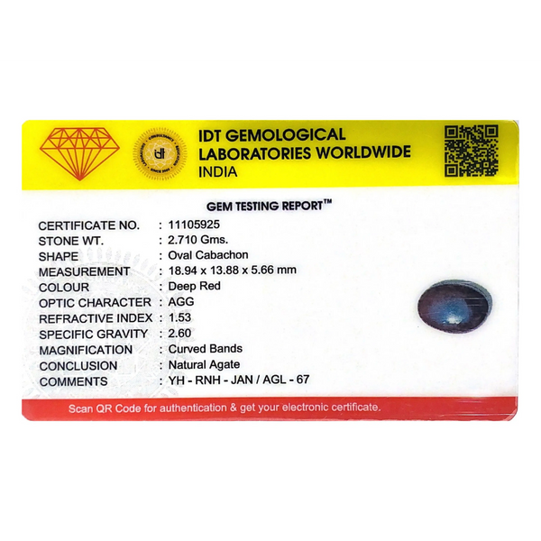 Yemeni Aqeeq - 13.55 Carat