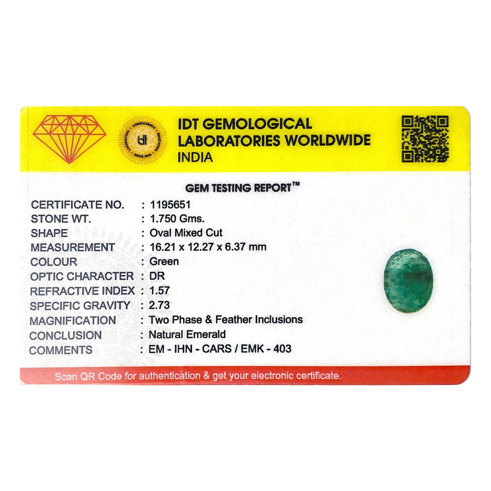 Zambian Emerald - 8.75 Carat