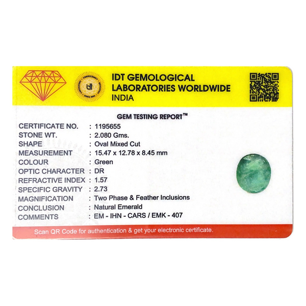 Zambian Emerald - 10.4 Carat