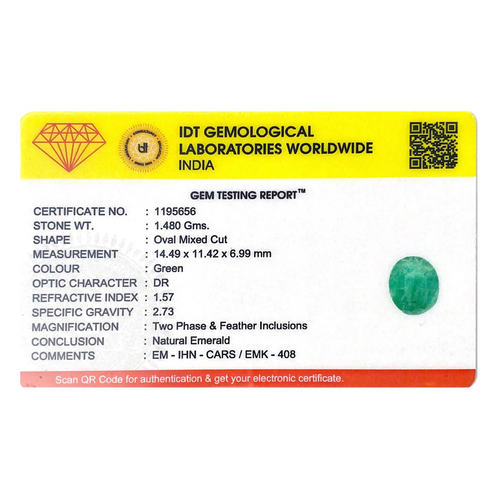 Zambian Emerald - 7.4 Carat
