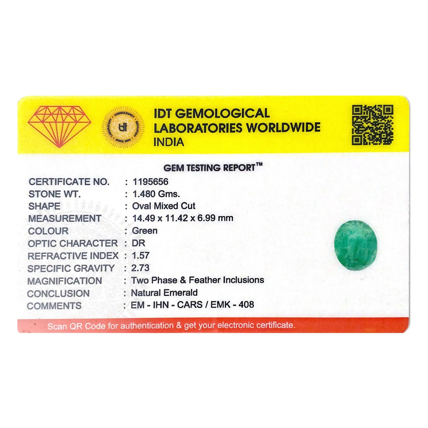 Zambian Emerald - 7.4 Carat