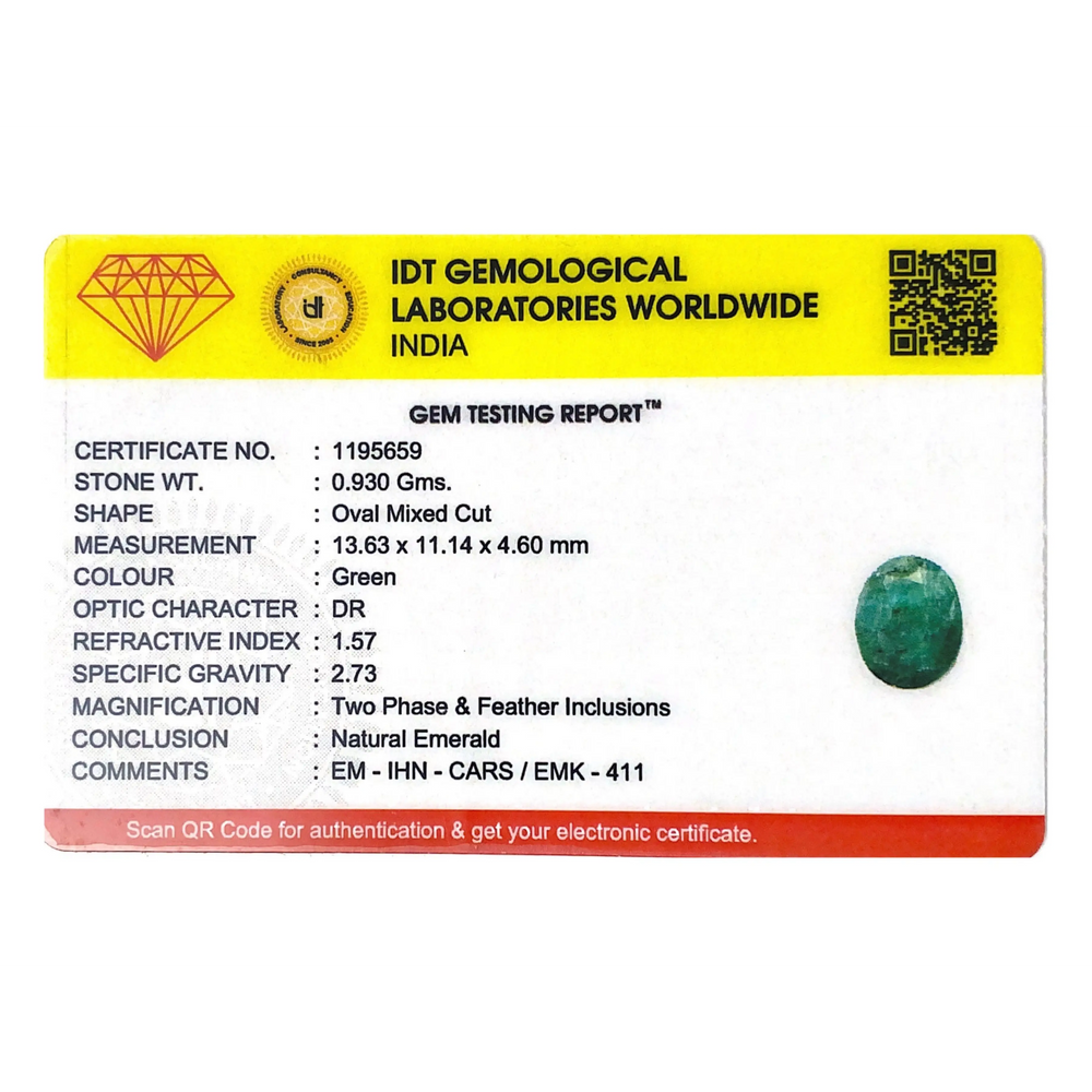 Zambian Emerald - 4.65 Carat