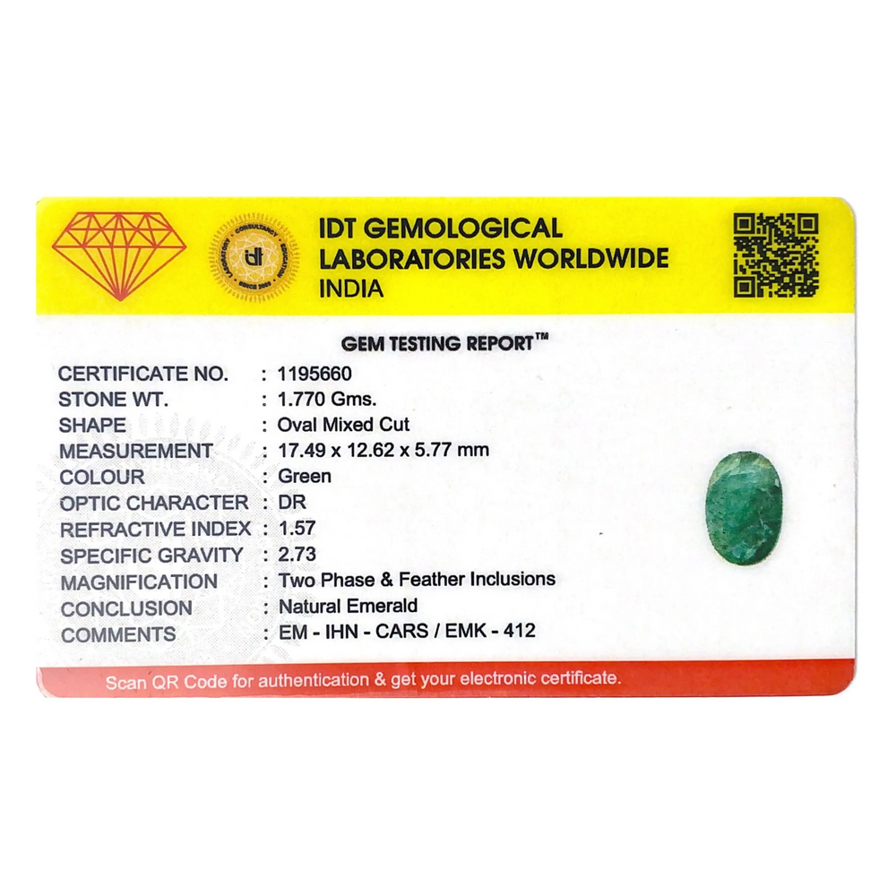 Zambian Emerald - 8.85 Carat