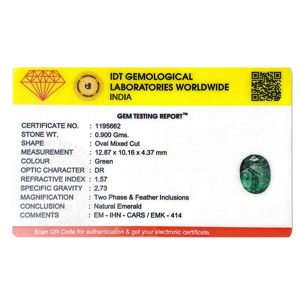 Zambian Emerald - 4.5 Carat