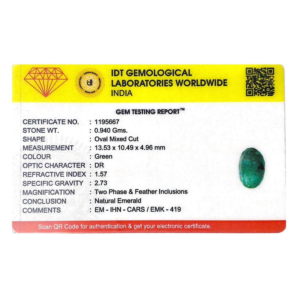 Zambian Emerald - 4.7 Carat