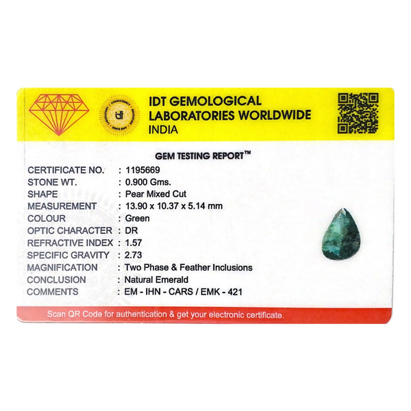 Zambian Emerald - 4.5 Carat