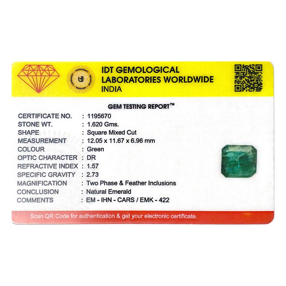 Zambian Emerald - 8.1 Carat