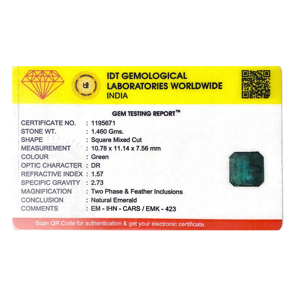 Zambian Emerald - 7.3 Carat